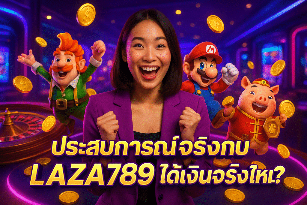 ประสบการณ์จริงกับ LAZA789 ได้เงินจริงไหม?