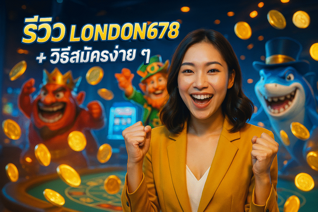 รีวิว LONDON678 + วิธีสมัครง่าย ๆ